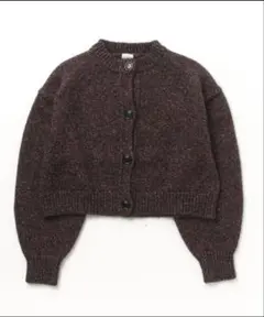 ＜6(ROKU)＞マルチカラーラメ ニットカーディガン