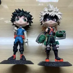 僕のヒーローアカデミア　qposket　フィギュア　緑谷出久　爆豪勝己　プライズ