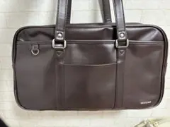 NICE CLAUP スクールバッグ/ブラウン