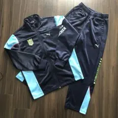 PUMA ジャージセット ネイビー/ライトブルー
