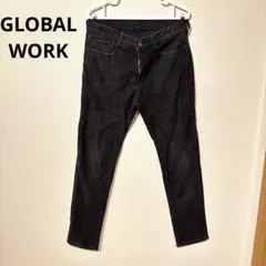 GLOBAL WORK グローバルワーク　メンズ スキニーデニム ブラックのサムネイル