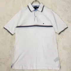 トミーヒルフィガー（TOMMY HILFIGER）トミー ポロシャツ M 刺繍