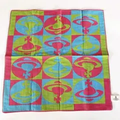 未使用 ヴィヴィアンウエストウッド 大判 ガーゼハンカチ