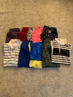 ゴルフウェア　半袖ポロシャツ 多色 10枚セット