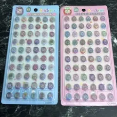 たまごっち　ID ジュエリードロップシール 2枚セット　ぷくぷく　立体　硬い　卵