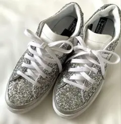 adidas スニーカー シルバー ラメのサムネイル
