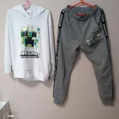 マイクラ クリーーパー パーカーとズボン セット☆お値下げ☆
