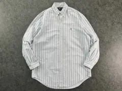 Ralph Lauren 90s 長袖シャツ ストライプ