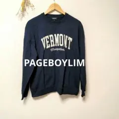 PAGEBOYLIM ページボーイリム トレーナー トップス ロゴ 古着