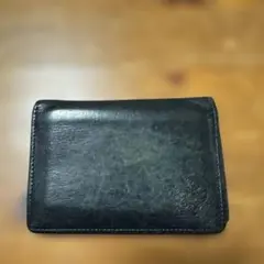 オロビアンコ ブラックレザー 名刺入れ
