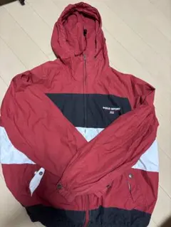 POLO SPORT ナイロンジャケット 赤/黒/白