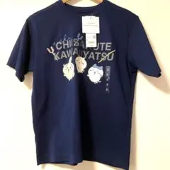 【新品未使用】ちいかわ✖️ユニクロ 　 　　　　Tシャツ サイズS ネイビー