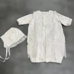 ベビー　セレモニードレス　帽子付き