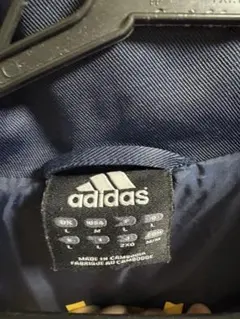 今週末限定adidas ジャケット L ネイビー/イエロー