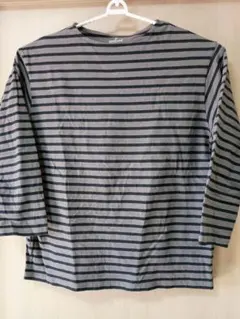 ボートネック 長袖カットソー