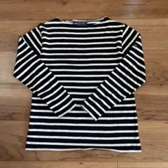 SAINT JAMES 長袖Tシャツ 黒白ボーダー