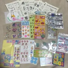 シール まとめ売り 大量 当時物 平成レトロ