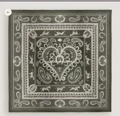 新品未使用　HERMES CHEVAL de COEUR バンダナ ストールのサムネイル