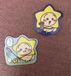 ちいかわ 星ふるスカイツリートレーディング クリアステッカー 2枚セット