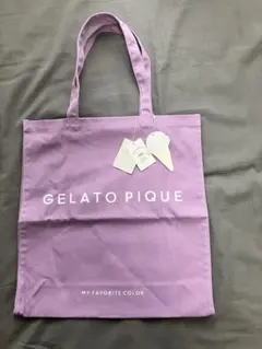 【新品】GELATO PIQUE ホビートートバッグ ラベンダー