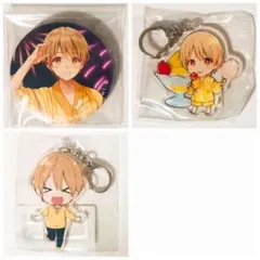 新品★すとぷり【るぅと】すとめも★アクリルキーホルダー★アクキー＆缶バッジ★3点