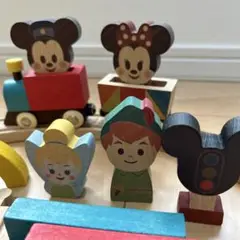 木製トレインセット ミッキー ミニー