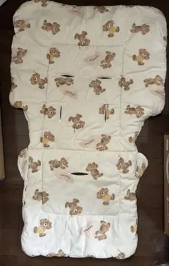 후타후타 베이비 랙 커버 쿠션 시트 베어 패턴