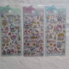 正規品　サンリオ　ボンボンドロップシール　3枚セット