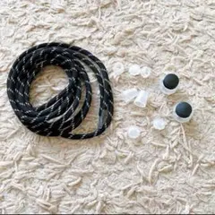 ：‼️即購入OK‼️ 靴ひも ゴム製 結ばない靴紐 伸びる 取り付け簡単