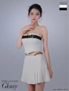 ROBE de FLEURS Glossy ホワイト XS