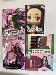 鬼滅の刃 フィギュア 13点 まとめ 竈門禰豆子 甘露寺蜜璃 Qposket