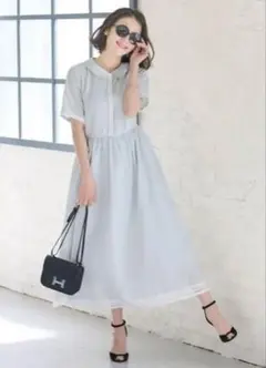 期間限定SALE❗️chesty シアーチェックワンピース