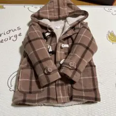 RAT-A-TATR フード付きダッフルコート 100