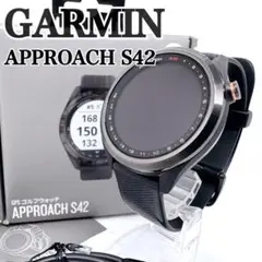 Garmin Approach S42 GPSゴルフウォッチ　美品 Amazon | GARMIN(ガーミン) ゴルフナビ GPS Approach S42