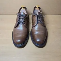 Allen Edmonds プレーントゥ　ブラウン　7D　シューツリー付きのサムネイル