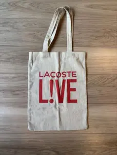 LACOSTE L!VE ラコステ ライブ キャンバストートバッグ エコバッグのサムネイル