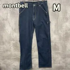 モンベル タグ付き デニム パンツ ジーンズ 青 M ペインター仕様【く110】のサムネイル