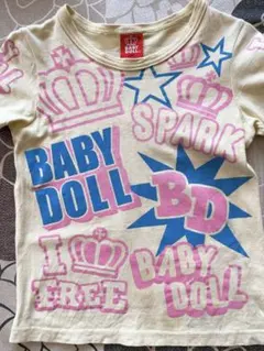 BABYDOLL 総柄 Tシャツ 110cmのサムネイル