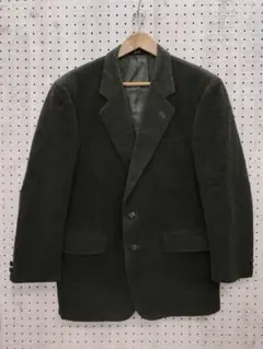 レトロ 日本製 古着 DAKS ロゴボタン コーデュロイ テーラード ジャケット