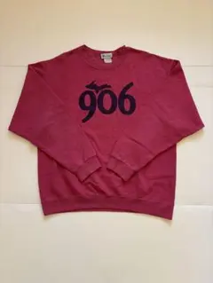 Artisans スウェット 906ローカルプリント 霜降りレッドL相当
