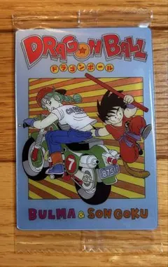 ドラゴンボール　イタジャガ 7-27 ブルマ&孫悟空 CR