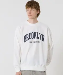 美品 coca コカ プリント スウェット トレーナー Tシャツ ロンT L