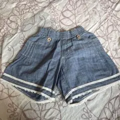 デニム ハーフパンツ 110cm
