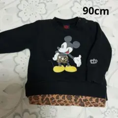 ミッキーマウス トレーナー 90cm BABYDOLL