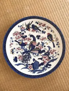 香泉作 飾り皿 花鳥図 陶磁器 - メルカリ