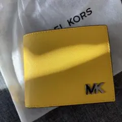 MICHAEL KORS イエロー 二つ折り財布