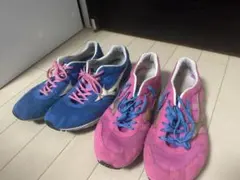 ウェーブクルーズ オーダー Mizuno 青 マラソンシューズ/ウエーブ レーシング MIZUNO/陸上 MIZUNO（ミズノ） ピンク スパイク・シューズ