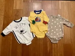 【まとめ売り】ベビー 長袖ロンパース 80サイズ