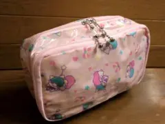 2005年 サンリオ リトルツインスターズ ビニールポーチ キキとララ