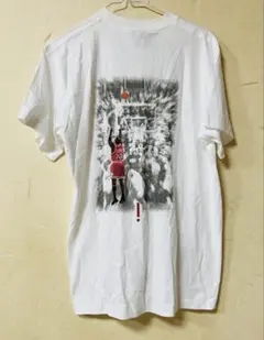 マイケルジョーダンブルズ引退記念Ｔシャツ ナイキ製 ラストショット 超希少] NIKE マイケル・ジョーダン ラストショット Tシャツ M - メルカリ
